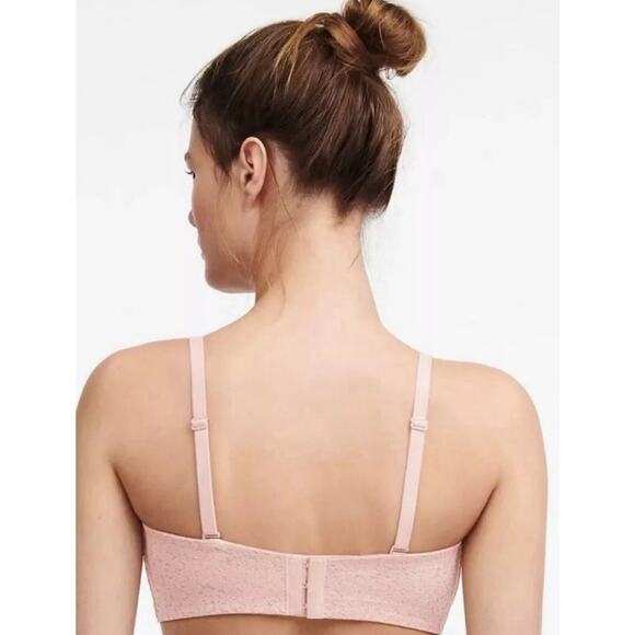 Chantelle Norah Comfort Strapless Convertible Bra Nude Rose New Size 34D B2482 - Picture 2 of 7